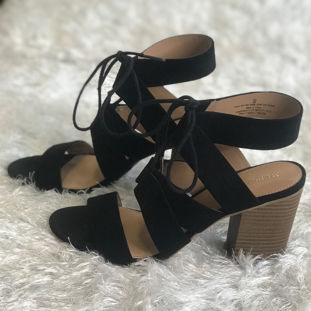 Black heels